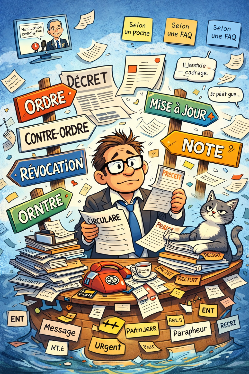 La circulaire, le décret, et la mise à jour de la mise à jour 1 La circulaire, le décret, et la mise à jour de la mise à jour