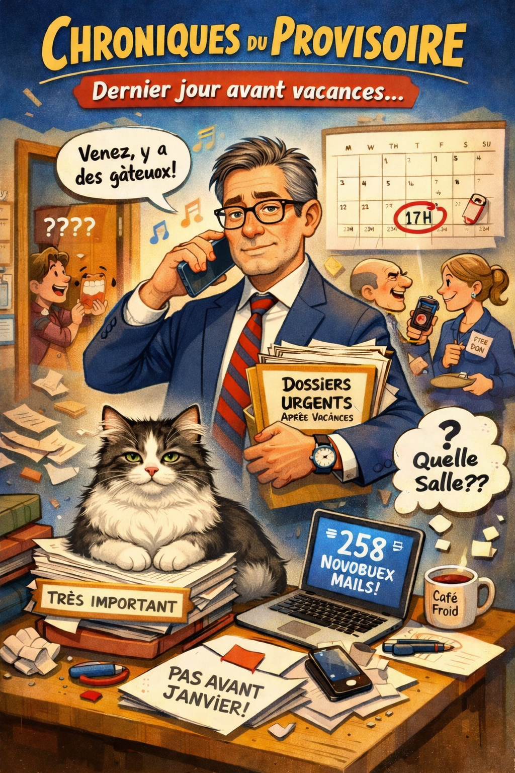 Dernier jour avant vacances, mode chef d’établissement 1 Proviseur presque en vacances