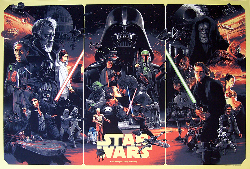 Trilogie et Prélogie Star-Wars