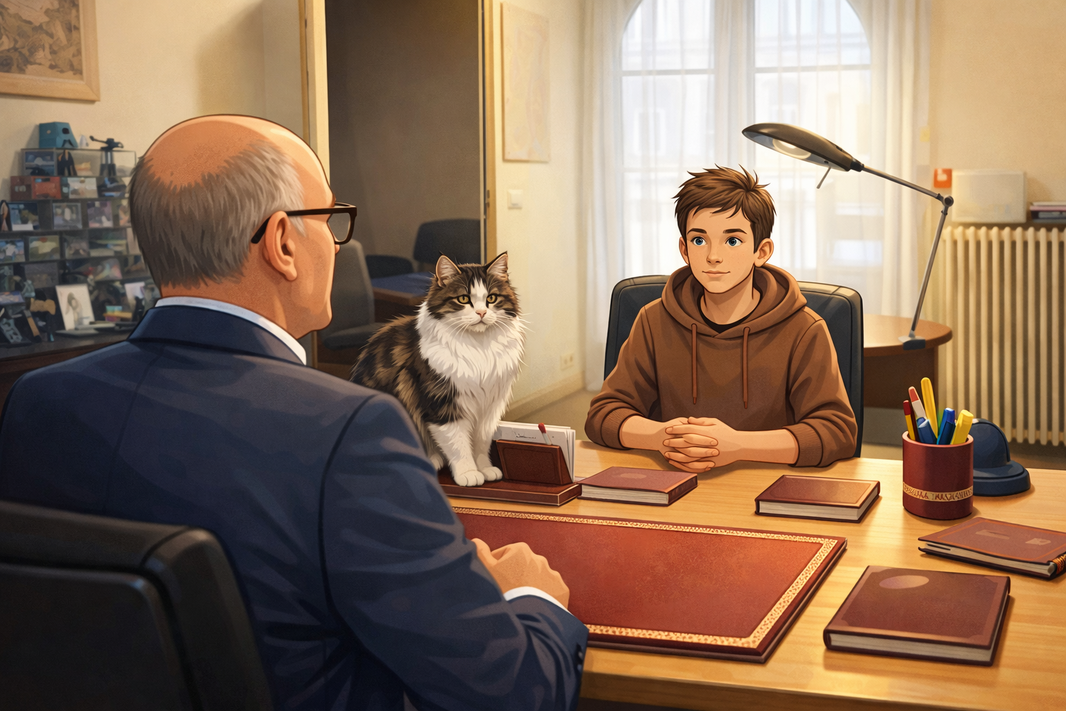 Quand un élève finit chez le proviseur Chronique N°7