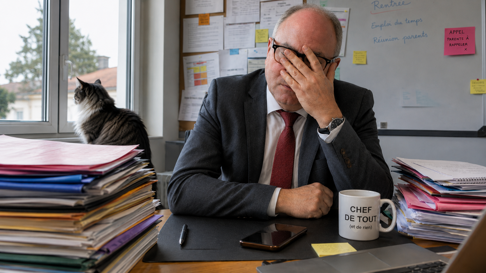 Une journée qui commence bien. Et puis… bim